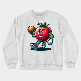 apple the basketball player Crewneck Sweatshirt